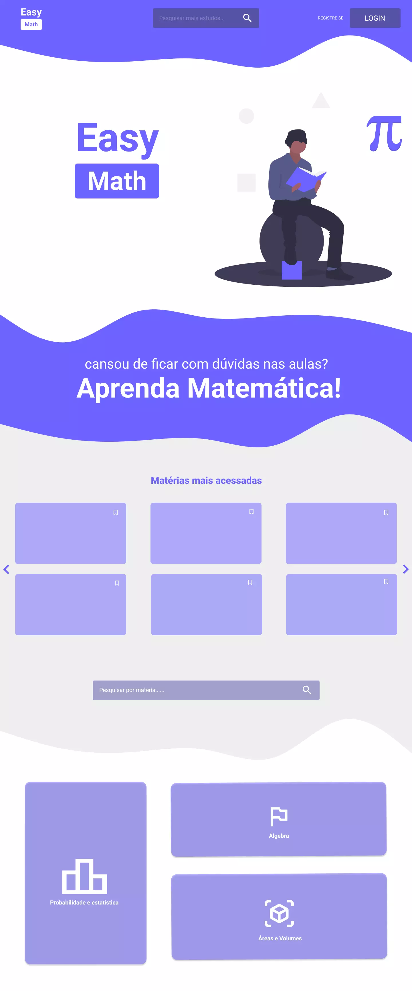 Imagem do Prótotipo Easy Math